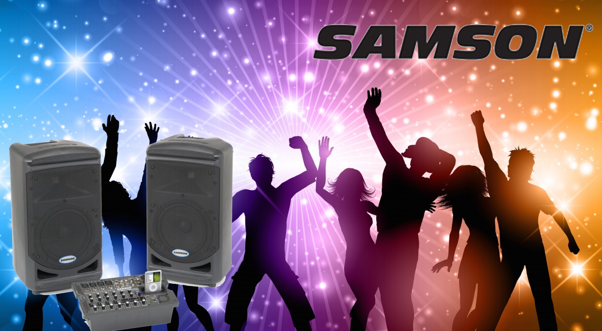 Фото Samson XP308i - мощный портативный звук