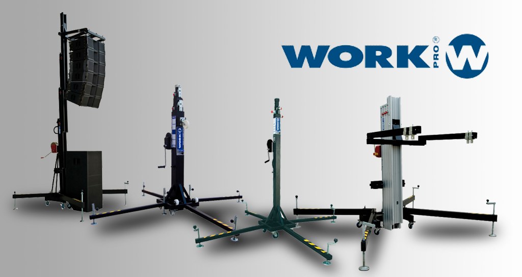 Фото Подъемники, стойки и элеваторы WORK